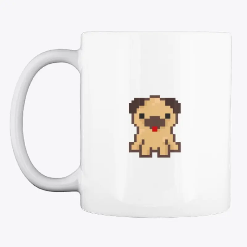 Pixel Art Pug